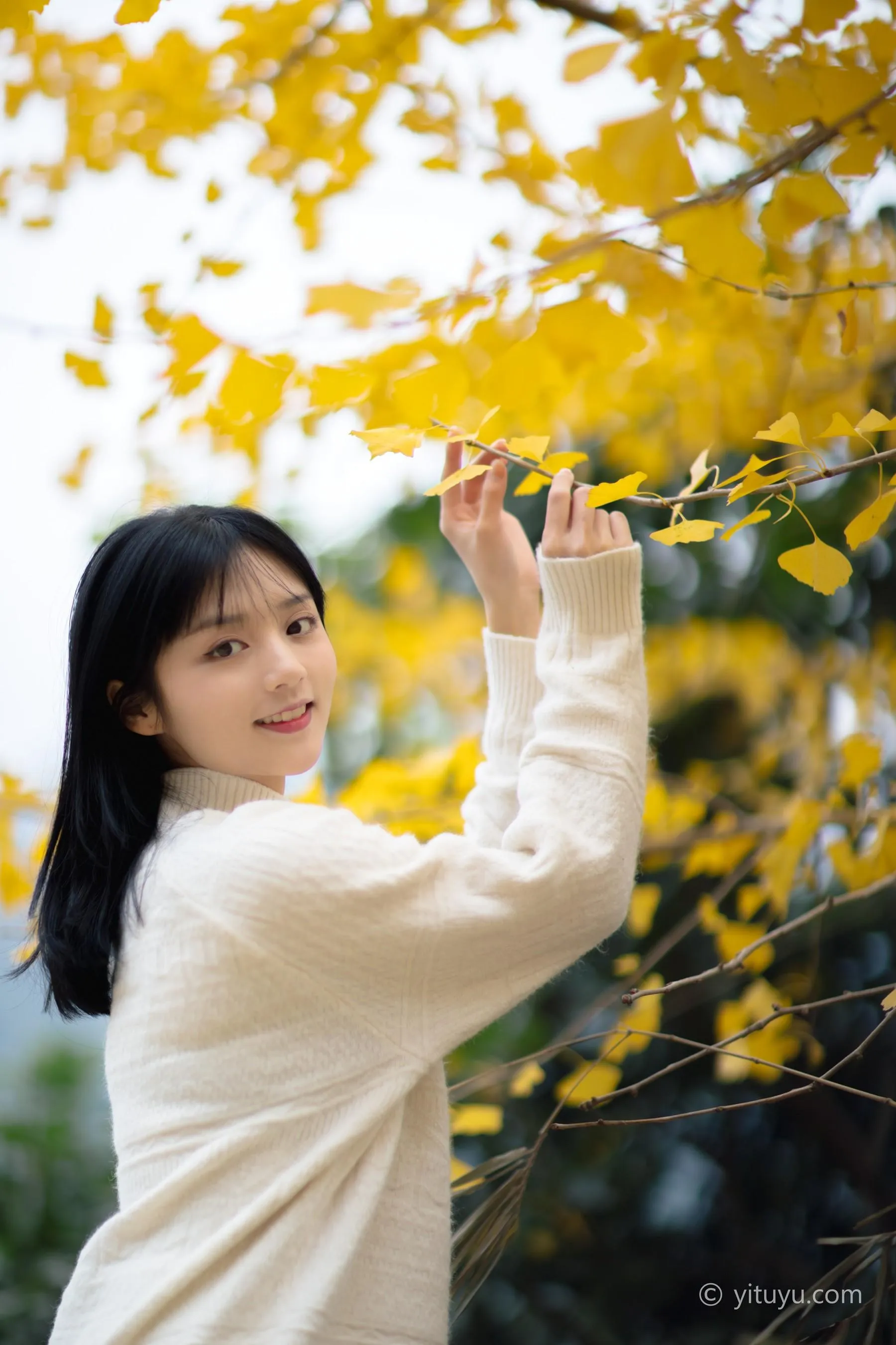 [YITUYU艺图语]2021.08.14 银杏之恋 雨文 [39P]插图5
